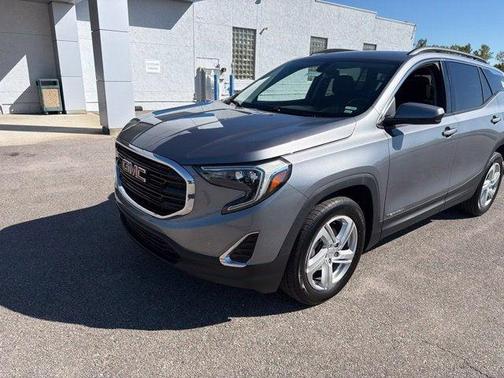 Satin Steel Metallic 2018 GMC Terrain SLE