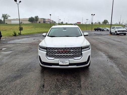 White Frost Tricoat 2022 GMC Acadia Denali