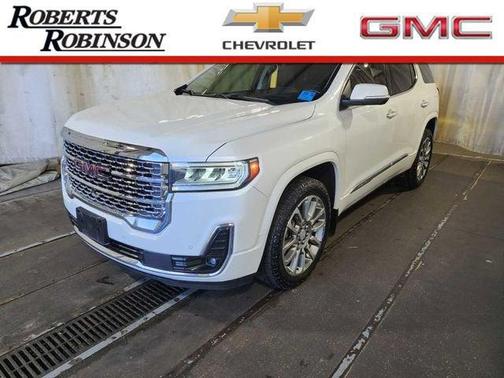 White Frost Tricoat 2022 GMC Acadia Denali