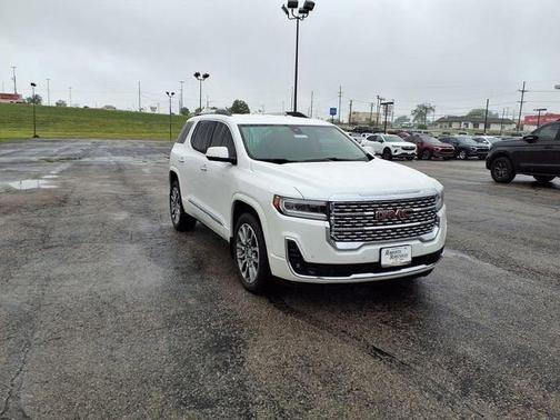 White Frost Tricoat 2022 GMC Acadia Denali