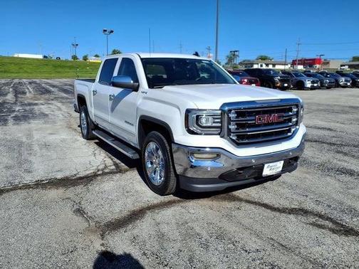 White Frost Tricoat 2017 GMC Sierra 1500 SLT