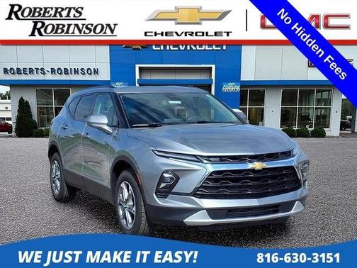 Sterling Gray Metallic 2024 Chevrolet Blazer 2LT