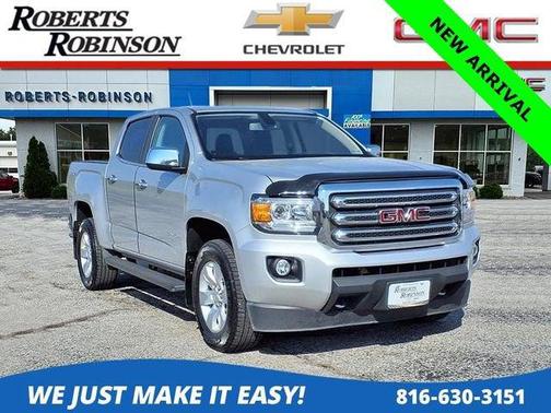 Quicksilver Metallic 2018 GMC Canyon SLE