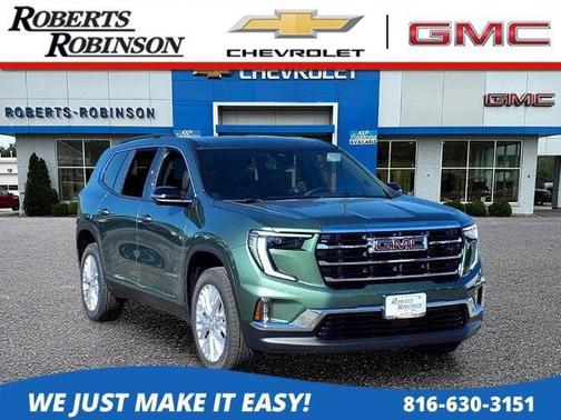 Trailstone Green Metallic 2027 GMC Acadia Elevation, FWD