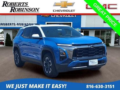Reef Blue Metallic 2025 Chevrolet Equinox AWD ACTIV