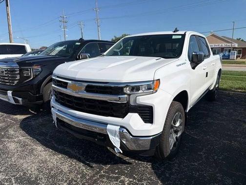 Summit White 2026 Chevrolet Silverado 1500 LT