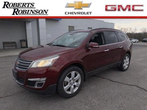 Siren Red Tintcoat 2017 Chevrolet Traverse 1LT