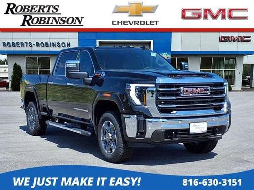 Onyx Black 2025 GMC Sierra 2500 SLT