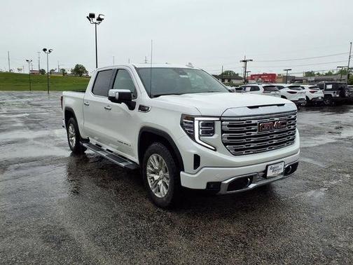 White Frost Tricoat 2024 GMC Sierra 1500 Denali