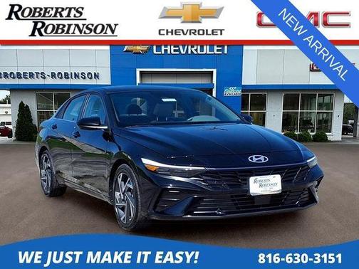 Abyss Black 2025 Hyundai ELANTRA SEL