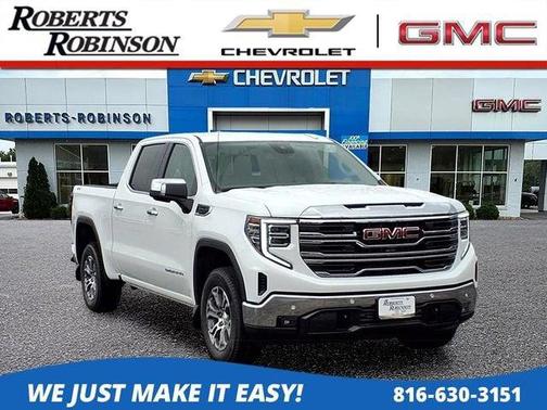 Summit White 2026 GMC Sierra 1500 SLT