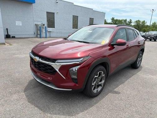 Crimson Metallic 2025 Chevrolet Trax LT