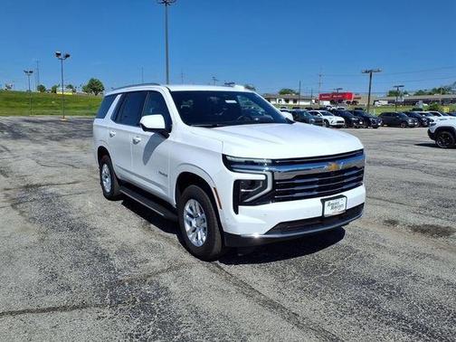 Summit White 2025 Chevrolet Tahoe LT