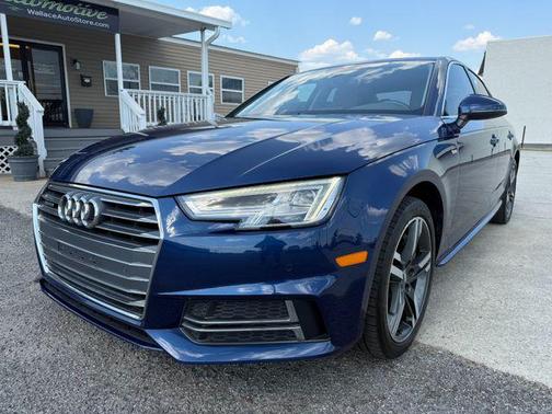 Blue 2017 Audi A4 2.0T Premium Plus