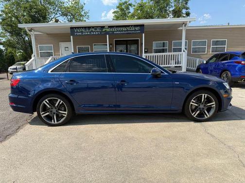 Blue 2017 Audi A4 2.0T Premium Plus
