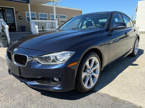 Blue 2014 BMW 335 335i xDrive