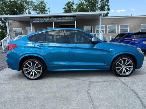 Long Beach Blue Metallic 2017 BMW X4 M40i