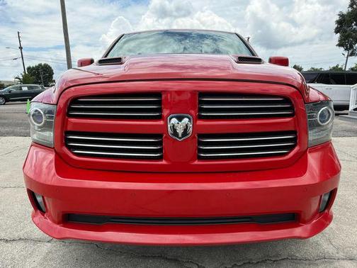 Red 2016 RAM 1500 Sport