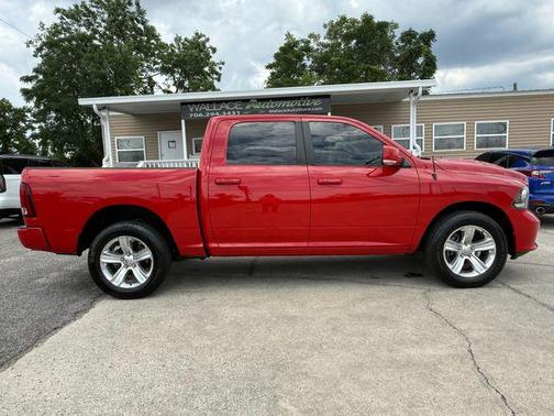 Red 2016 RAM 1500 Sport
