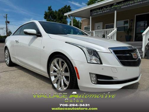 Crystal White Tricoat 2015 Cadillac ATS 2.0L Turbo Premium