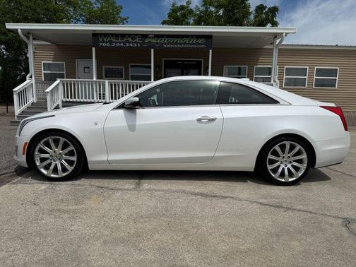 Crystal White Tricoat 2015 Cadillac ATS 2.0L Turbo Premium