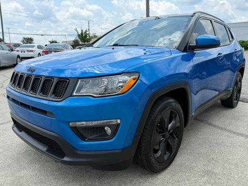 Laser Blue Pearlcoat 2019 Jeep Compass Latitude