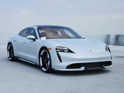 Carrara White Metallic 2023 Porsche Taycan Taycan Turbo