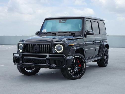 Obsidian Black Metallic 2025 Mercedes-Benz AMG G 63 Base