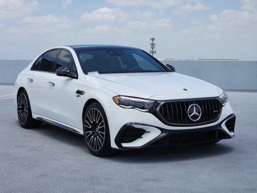 Polar White 2026 Mercedes-Benz AMG E 53 E 4MATIC+