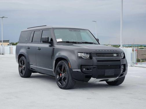 Santorini Black Metallic 2024 Land Rover Defender 130 P400 X