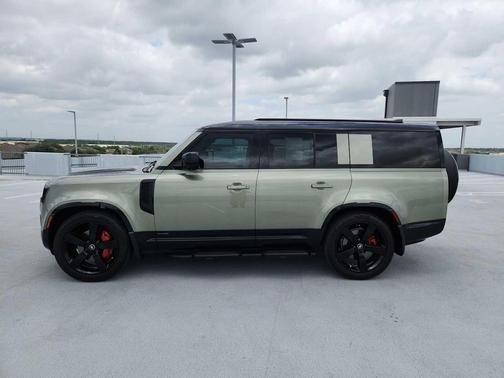 Pangea Green Metallic 2025 Land Rover Defender 130 P400 X