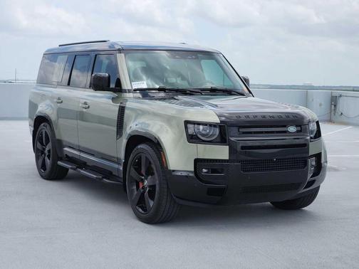 Pangea Green Metallic 2025 Land Rover Defender 130 P400 X