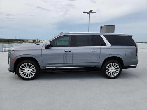 Satin Steel Metallic 2021 Cadillac Escalade ESV Premium Luxury