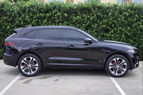Santorini Black 2022 Jaguar F-PACE P250 S