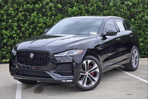 Santorini Black 2022 Jaguar F-PACE P250 S