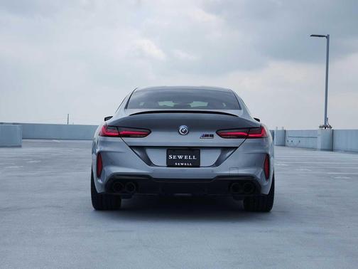 Skyscraper Grey Metallic 2023 BMW M8 Gran Coupe Competition