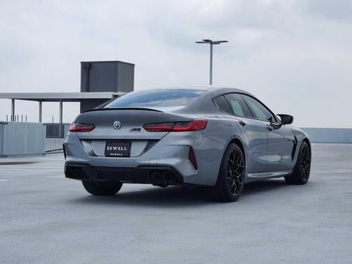 Skyscraper Grey Metallic 2023 BMW M8 Gran Coupe Competition