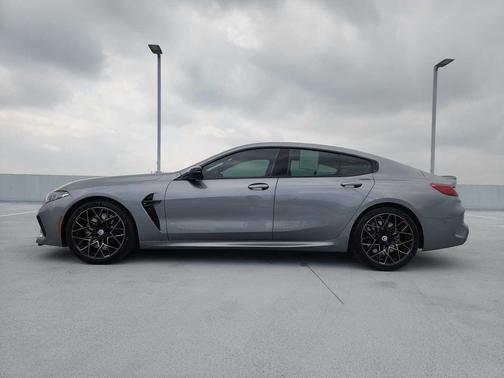 Skyscraper Grey Metallic 2023 BMW M8 Gran Coupe Competition