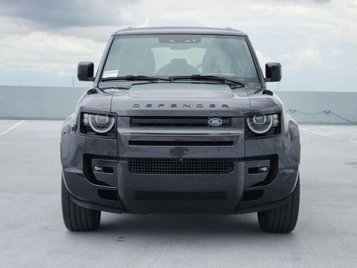 Carpathian Grey Premium Metallic 2026 Land Rover Defender 110 P400 X-Dynamic SE