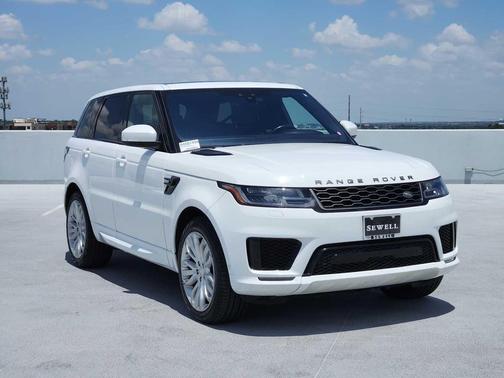 WHITE 2019 Land Rover Range Rover Sport Supercharged Dynamic