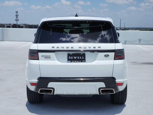 WHITE 2019 Land Rover Range Rover Sport Supercharged Dynamic