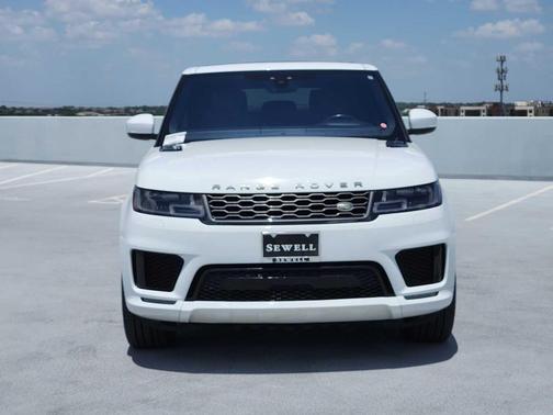 WHITE 2019 Land Rover Range Rover Sport Supercharged Dynamic