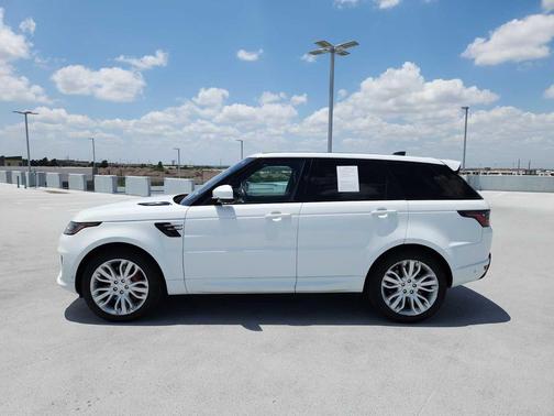 WHITE 2019 Land Rover Range Rover Sport Supercharged Dynamic