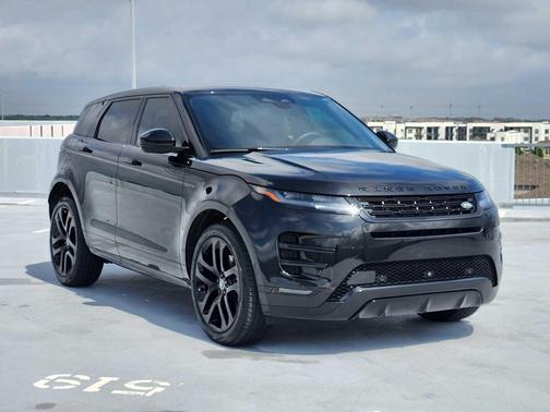 Santorini Black Metallic 2026 Land Rover Range Rover Evoque Dynamic SE