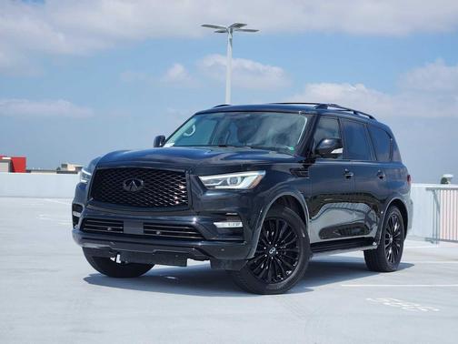 Black Obsidian 2019 INFINITI QX80 Luxe