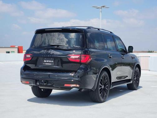 Black Obsidian 2019 INFINITI QX80 Luxe