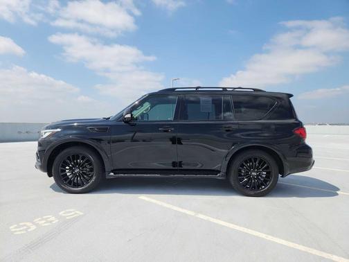 Black Obsidian 2019 INFINITI QX80 Luxe