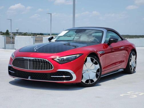 MANUFAKTUR Garnet Red Metallic (Red Ambiance) 2026 Mercedes-Benz Maybach SL 680 Monogram Series 4MATIC