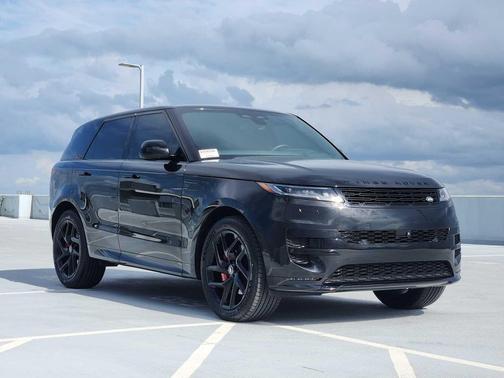 Santorini Black Metallic 2025 Land Rover Range Rover Sport P400 Dynamic SE