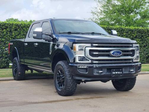 Agate Black 2022 Ford F-250 Platinum